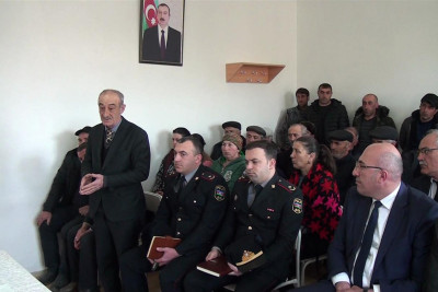 Qusar RİH: Gican kəndində qəbul keçirilib
