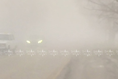 Qubada qatı duman var