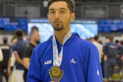 Qubalı taekvondoçu Serbiyada bürünc qazanıb