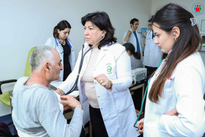 Şimal: şəhid ailə üzvləri və qazilər üçün tibbi aksiya təşkil edilib