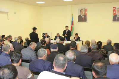 RİH: İsmayıllının Sumağallı kəndində qəbul baş tutub