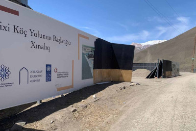 Xınalıq kəndinə səfər edilib