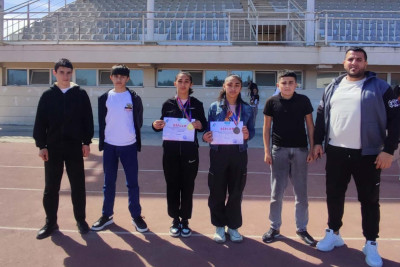 Xaçmaz: 32 idmançı atletika birinciliyində mübarizə aparıb