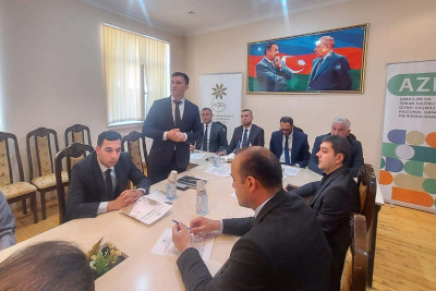 Qusar: İşsiz gənclərin məşğulluq problemlərinin həlli məqsədi ilə görüş keçirilib