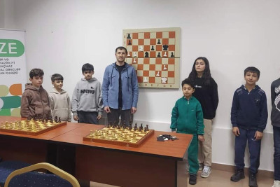 Qusar: 25 şahmatçı kütləvi idman tədbirində mübarizə aparıb