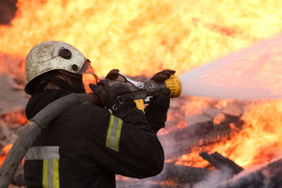 Xaçmazda kol-kos və bitum tullantıları yanıb
