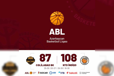 Xaçmazın basketbol komandası yenidən rəqibini məğlub edib