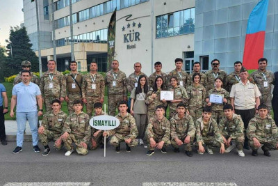 İsmayıllı komandası hərbi oyunlarda finala çıxıb