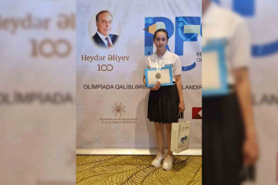 Qubalı qız buraxılış imtahanında ən yüksək bal toplayıb