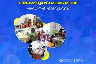 Şimal: Xüsusi qayğıya ehtiyacı olan uşaqlar üçün günərzi mərkəzləri yaradılıb