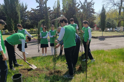 Xaçmaz: “Yer Günü” ilə əlaqədar məktəblilər üçün tədbir təşkil edilib