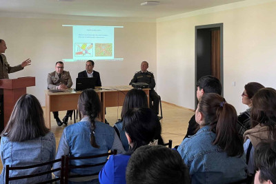 FHN: Quba məktəbində tədbir təşkil edilib