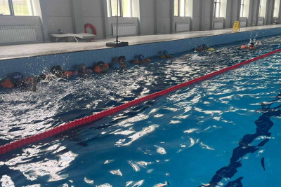 Qubada üzgüçülük təlimi keçirilir