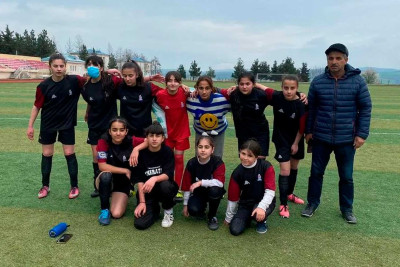 Futbol: İsmayıllının qızlardan ibarət komandası qələbə qazanıb