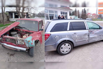 Xaçmaz: səhər tezdən 2 avtomobil toqquşub