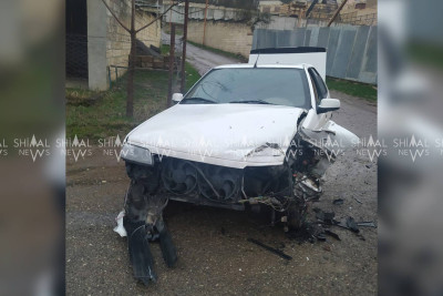 Qubada 3 avtomobil qəzaya düşüb