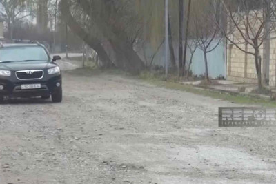 Xaçmazda 9 kəndi birləşdirən yol yararsız haldadır