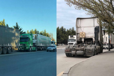 Xudatda “T.İ.R”lər sakinlər üçün maneə yaradır