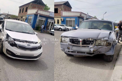 Qubada 2 avtomobil toqquşub