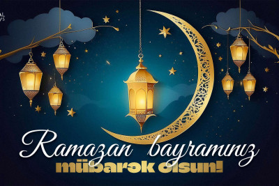 Ramazan bayramınız mübarək olsun!