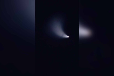 İsmayıllı sakini göydə işığı lentə alıb - VİDEO