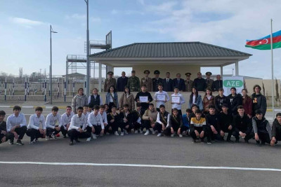 Xaçmaz: Niyazabad məktəbinin komandası hərbi-idman oyununun qalibi olub