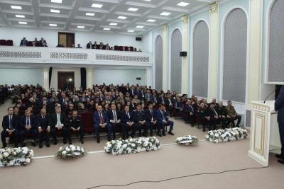 Xaçmaz: Heydər Əliyevin doğum gününə həsr olunan konfrans keçirilib