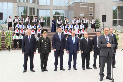 Heydər Əliyevin 101 illiyi münasibətilə Qusarda konsert keçirilib