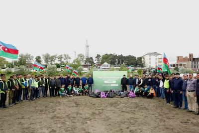 Baş Prokurorluq: Xaçmaz sahilində təmizlik aksiyası baş tutub