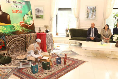 İsmayıllı: "Füzuli dünyası" adlı tədbir keçirilib