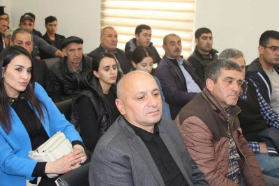 İsmayıllı RİH: Lahıc kəndində görüş keçirilib