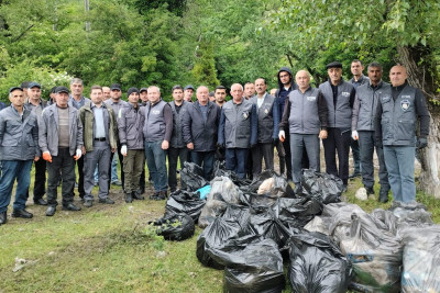 İsmayıllı: Qalınçaq meşəbəyliyi təmizlənib