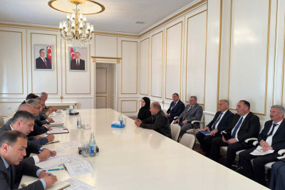 Quba: İlqar Mahmudov sakinləri qəbul edib