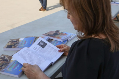 “Xaçmazlı döyüşçülər” adlı üçcildliyin imza günü keçirilib