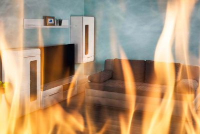 İsmayıllı: 2 otaqlı ev yanıb