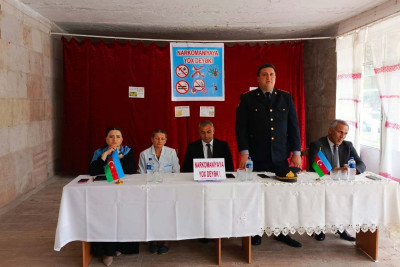 Xaçmaz gənclərinə narkomaniyadan danışılıb
