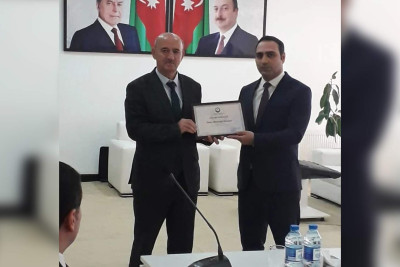 Quba: Ramiz Qusarçaylı Fəxri Fərmanla təltif olunub