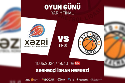 ABL: Xaçmaz basketbol komandası bu gün yarımfinaldadır