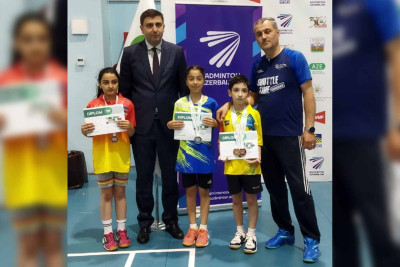 Qusar: Batmintonçularımız ölkə birinciliyində 2 medal qazanıblar