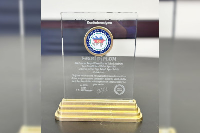 İsmayıllı: Dövlət Peşə Təhsil Mərkəzi Fəxri diploma layiq görülüb