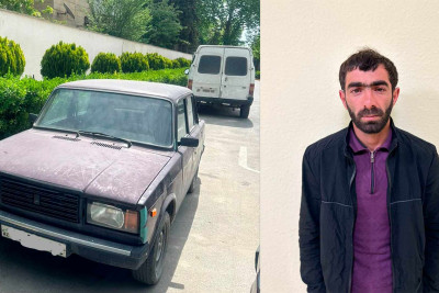 İsmayıllıda “VAZ”ın sürücüsü həbs olunub