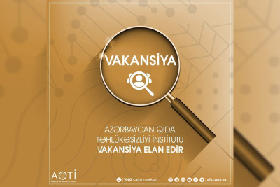 AQTİ Quba-Xaçmaz iqtisadi rayonlarında vakansiyalar elan edib