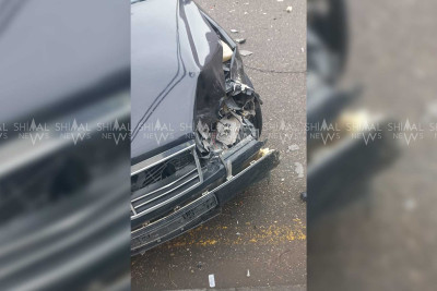 Qubada 2 avtomobil toqquşub