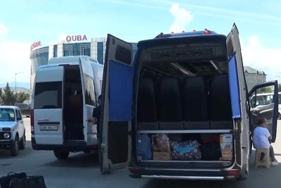 Quba avtovağzalında sərnişinlərin sayı dəfələrlə artıb