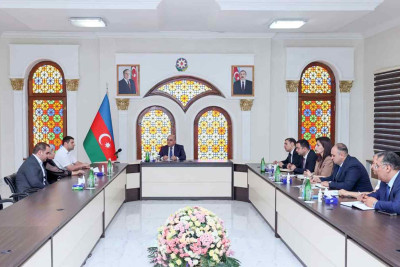 DGK sədri Xaçmazda sakinlərlə görüş keçirib