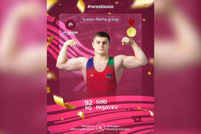 Qusarlı güləşçi yenə Avropa çempionu oldu