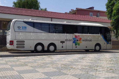 Qusar: Səyyar “ASAN” avtobusu fəaliyyət göstərir