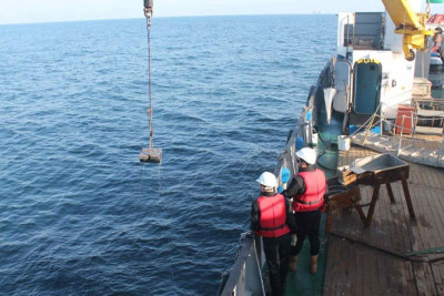 Xaçmaz: Xəzərdə suyun monitorinqi aparılıb