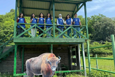 Şahdağ Milli Parkında ekskursiya keçirilib