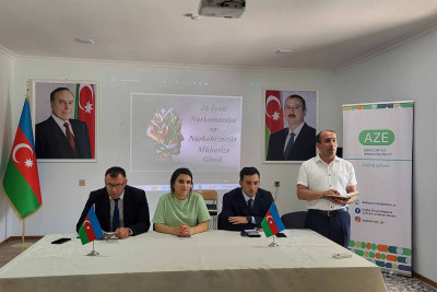 İsmayıllı: Tələbələrə narkomaniyanın fəsadları haqda məlumat verilib